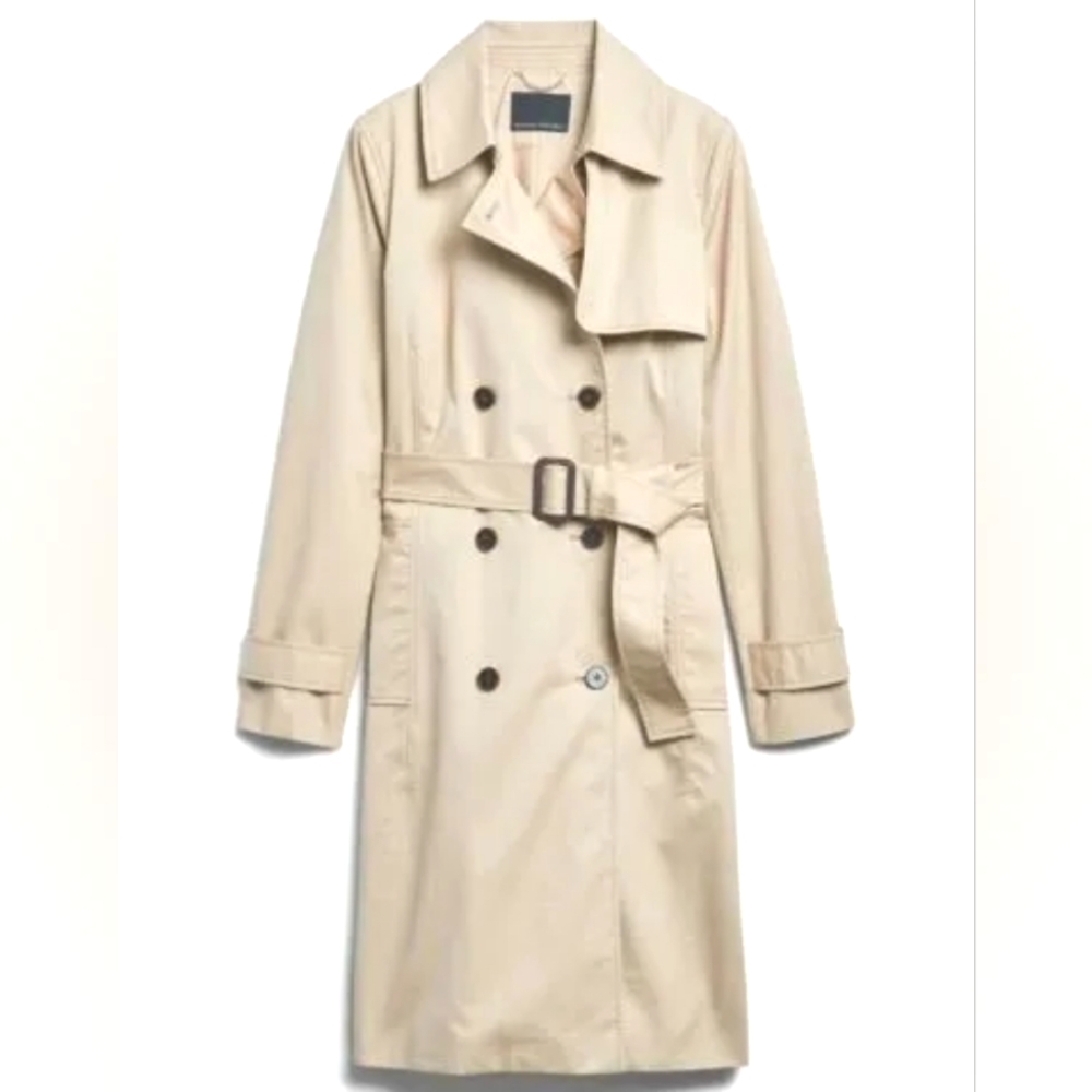 Banana Republic Classic Essential Beige Trench Coat